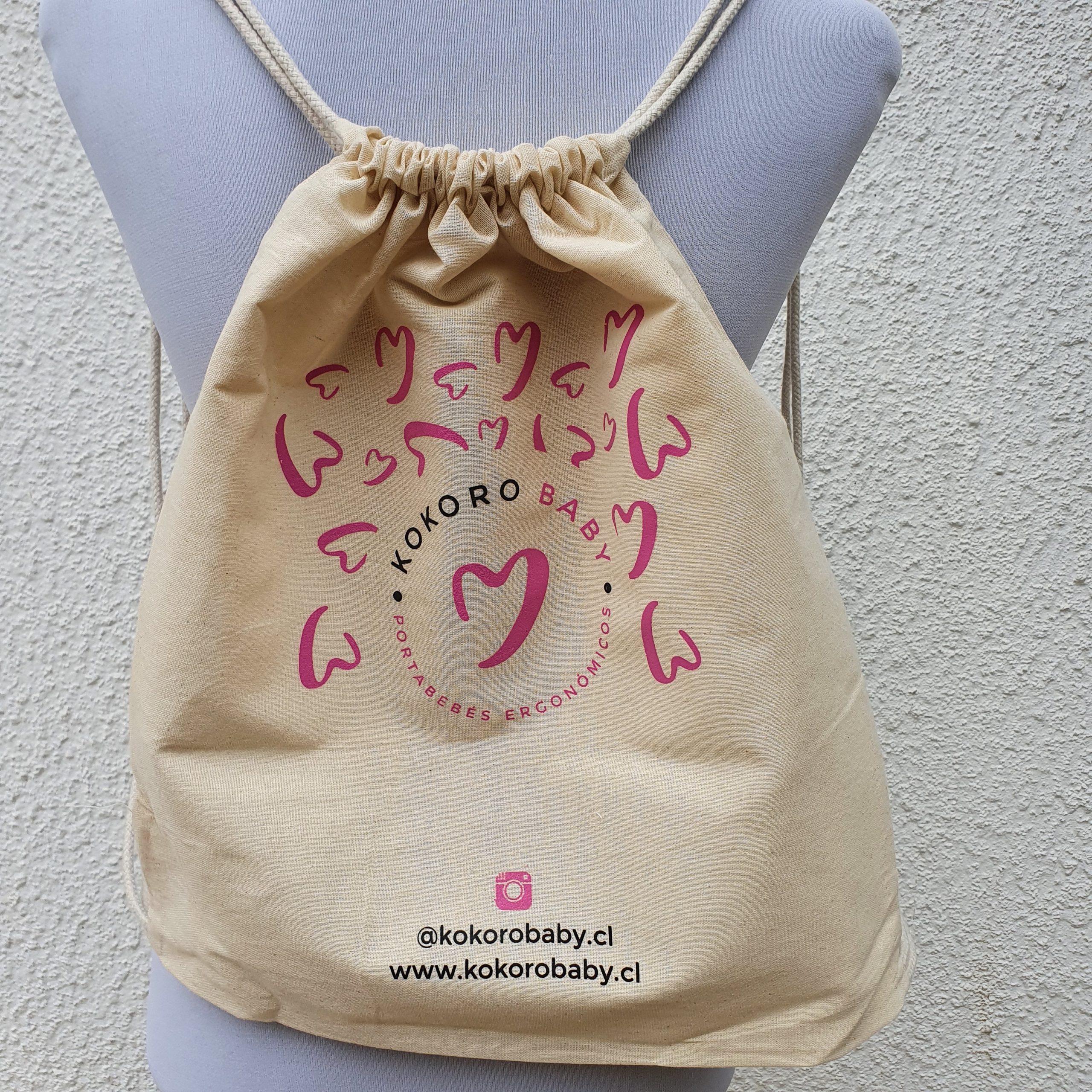 Bolsito morral tipo mochila