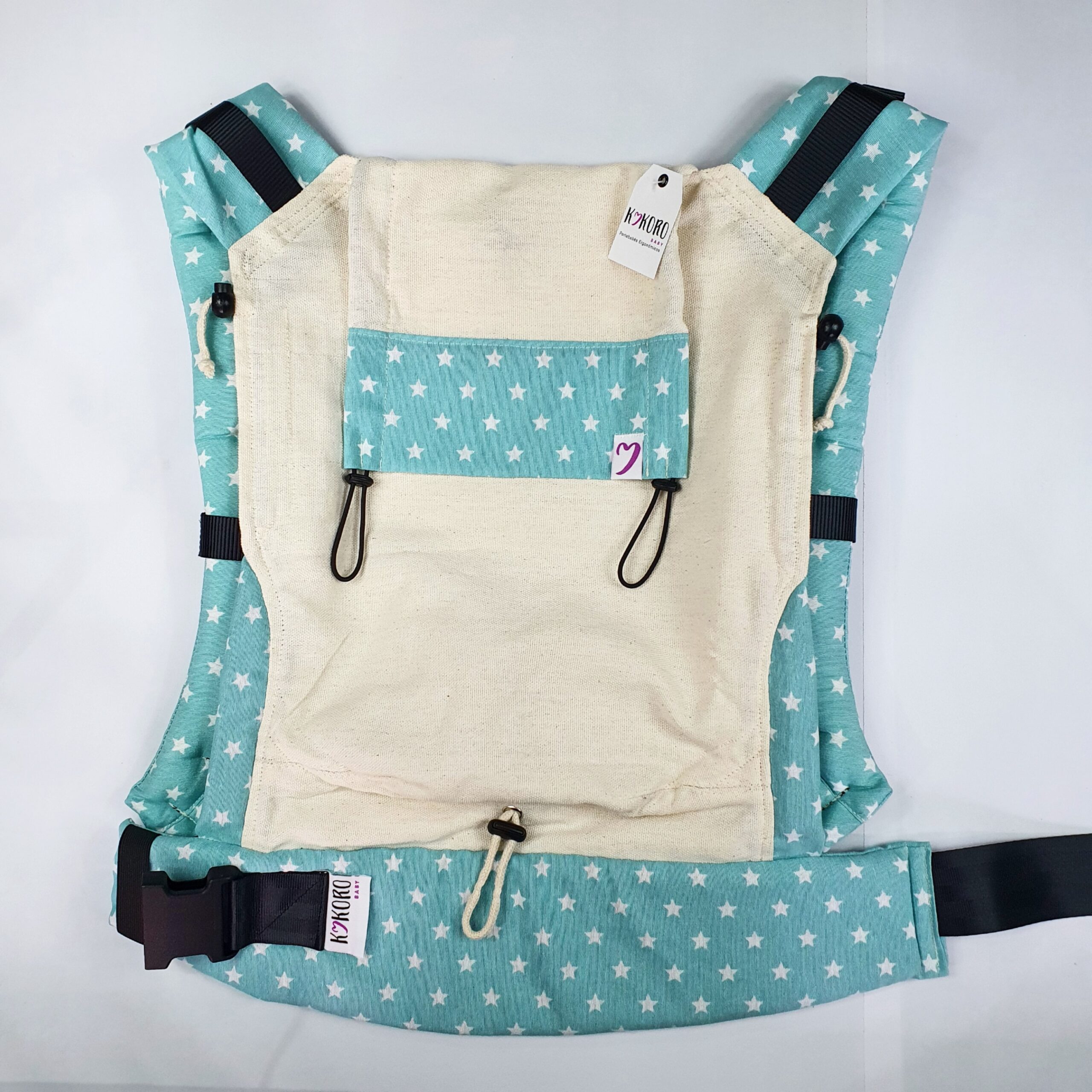 Mochila RN diseño estrellitas crema