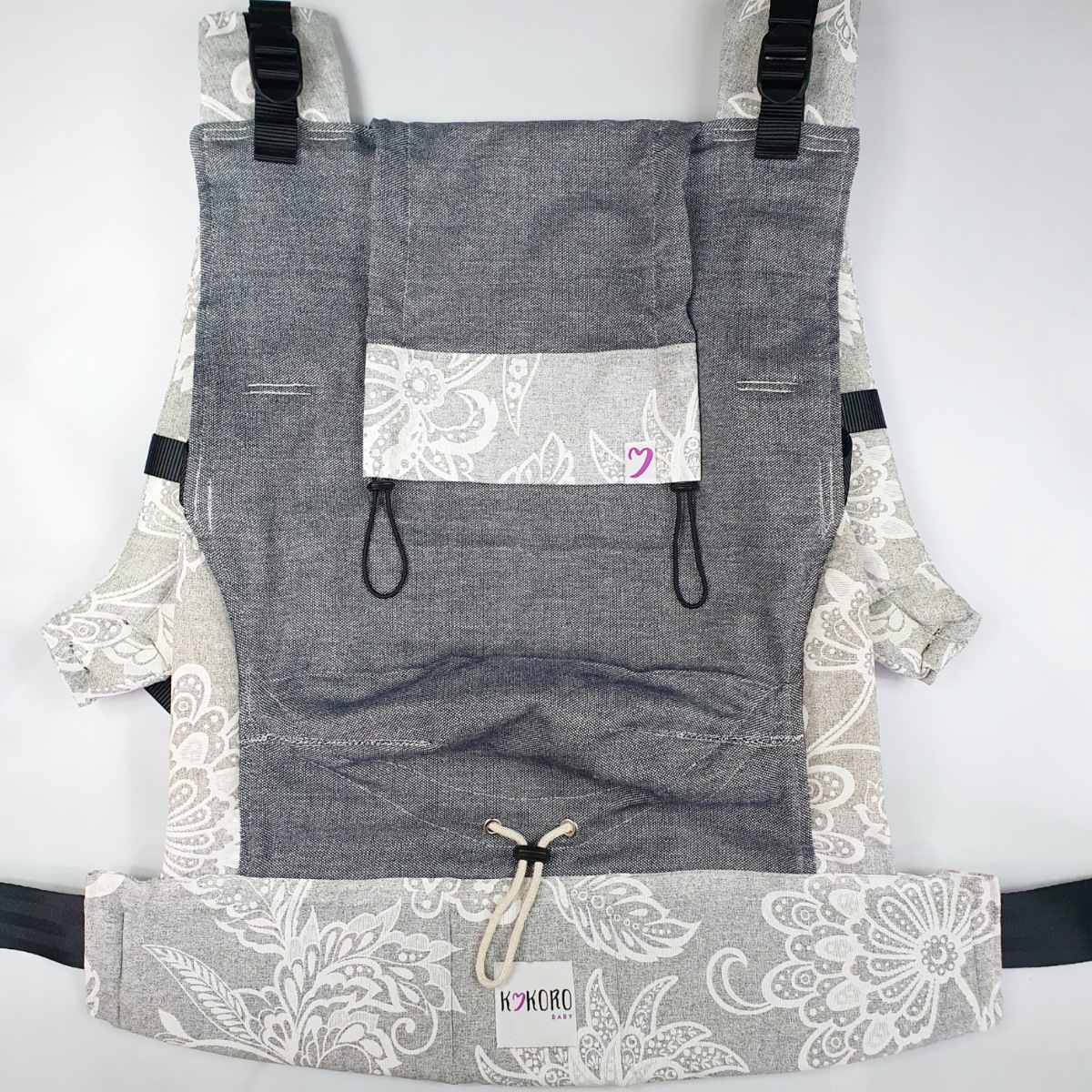 Mochila TODD diseño mandala gris