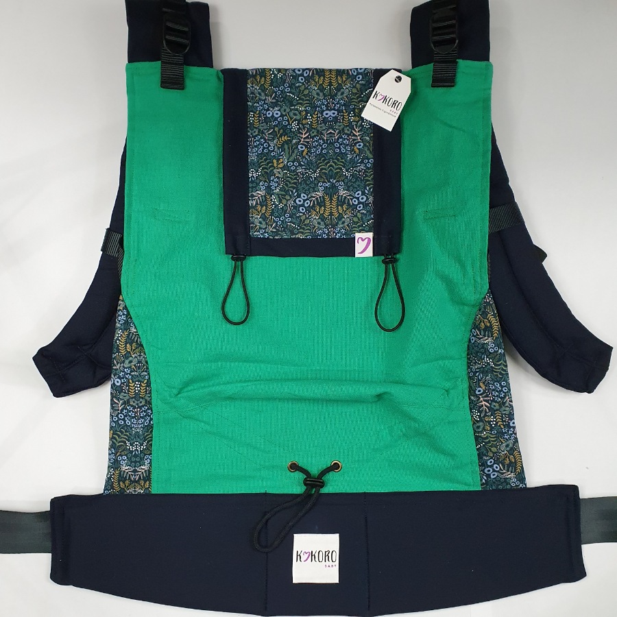 Mochila TODD diseño bosque azul marino